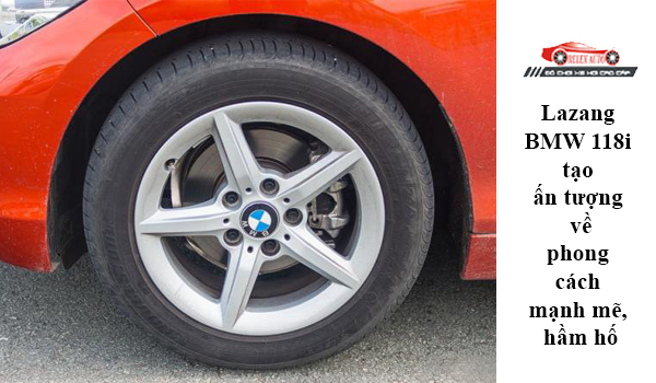 Lazang BMW 118i tạo ấn tượng về phong cách mạnh mẽ, hầm hố