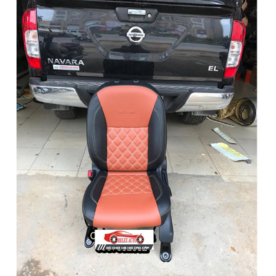 Bọc ghế da cho xe Nissan Navara 2018