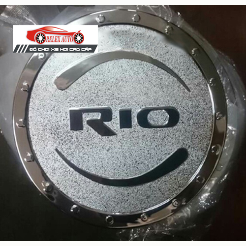 Ốp trang trí nắp bình xăng nhựa mạ Kia Rio