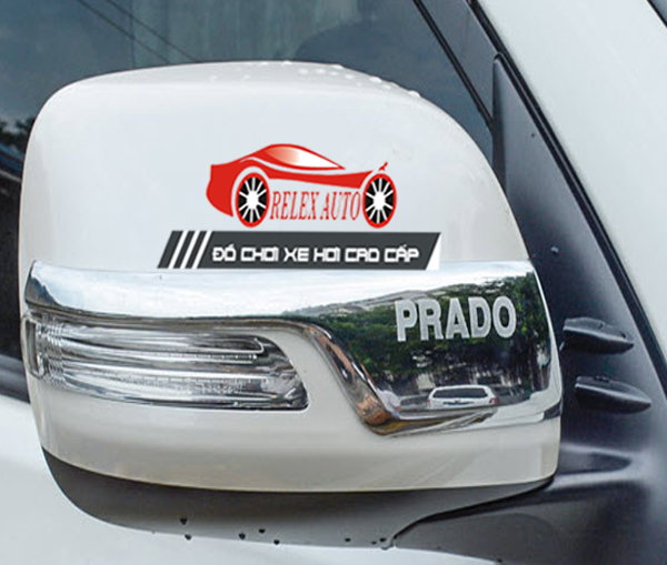 Ốp gương cao cấp theo xe Prado