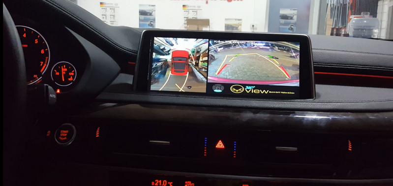 Camera 360 độ ô tô cho xe BMW X6