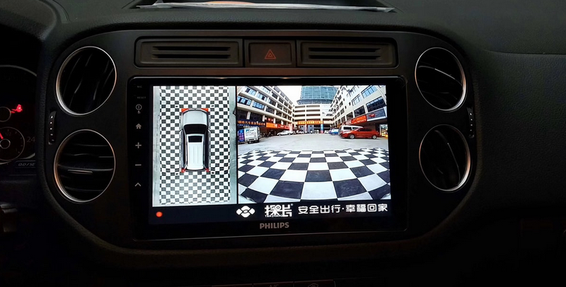 Camera 360 độ ô tô DCT cho xe Hyundai Kona