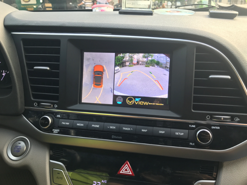 Camera 360 độ ô tô Oview cho xe hyundai Elantra