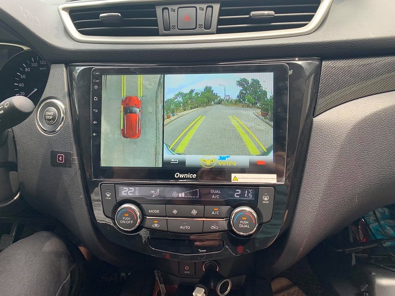 Camera 360 độ ô tô Owin cho xe Mazda BT50