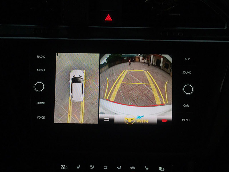 Camera 360 độ ô tô Owin cho xe Volkswagen Tiguan