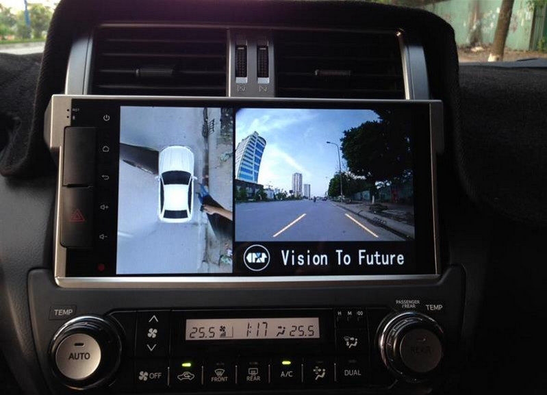 Camera 360 Oris cho xe Toyota Prado
