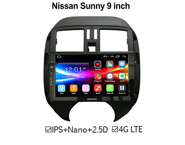 DVD Android ZESTECH Nissan Sunny