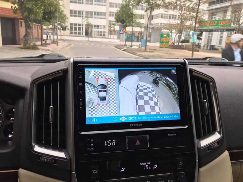 Camera 360 độ ô tô DCT hàng nội địa Trung Quốc