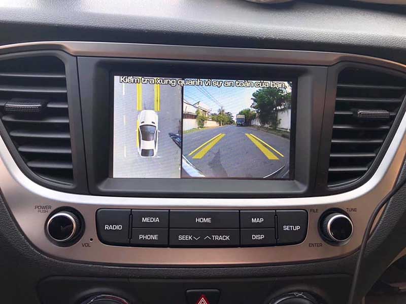Camera 360 độ ô tô Owin cho xe Hyundai Accent