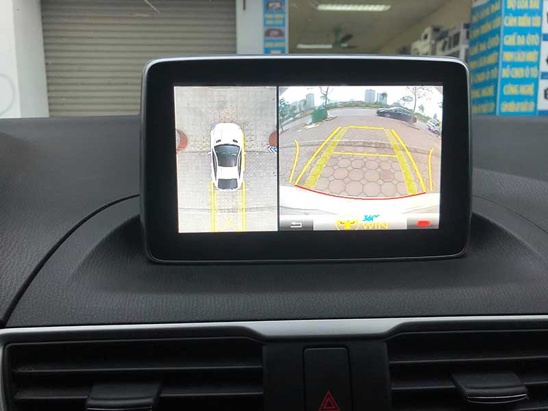 Camera 360 độ ô tô Owin cho xe Mazda 2