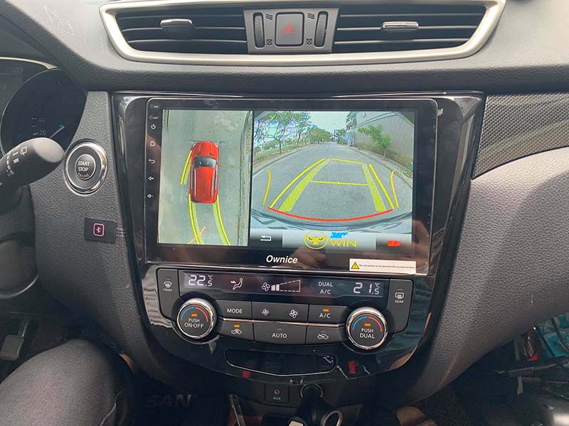 Camera 360 độ ô tô Owin cho xe Nissan Xtrail