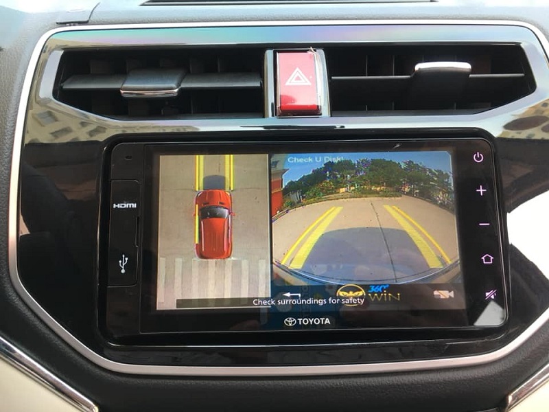 Camera 360 độ ô tô Owin cho xe Toyata Crush