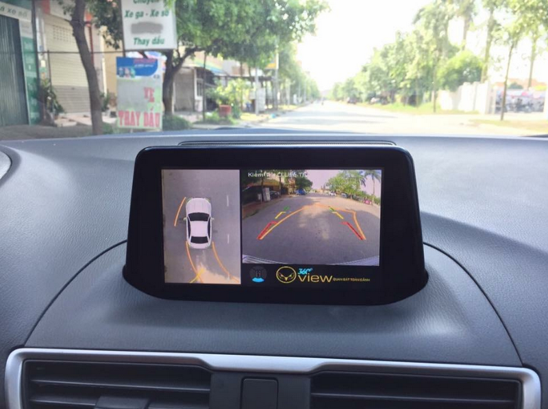 Camera 360 Oview cho xe Mazda 3 bản sedan
