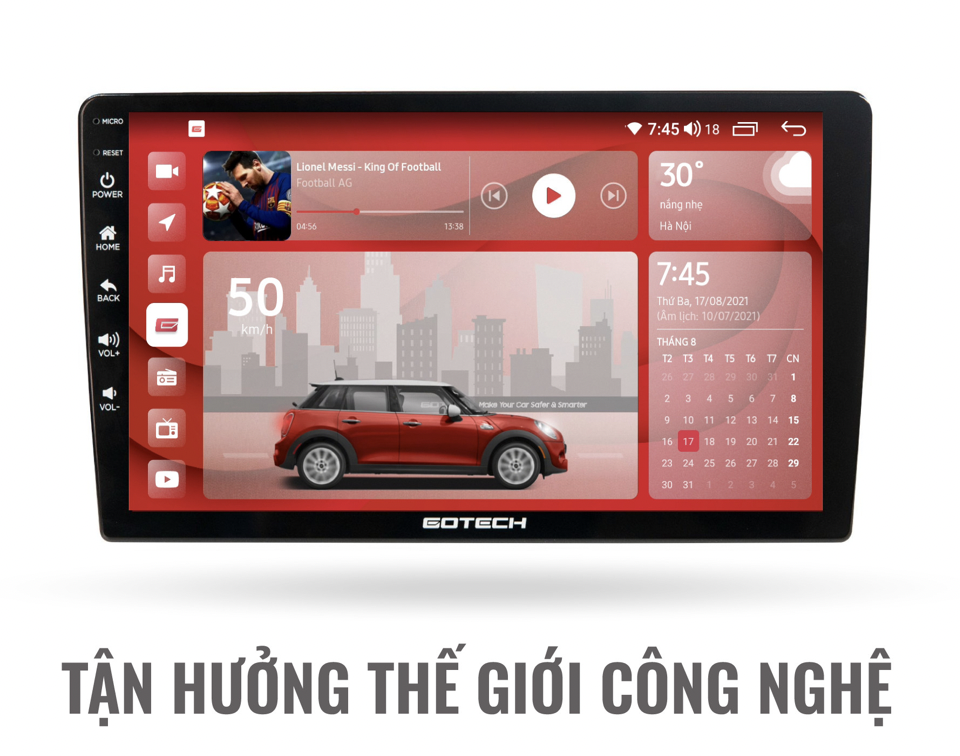 Màn hình Android ô tô thông minh GOTECH GT11